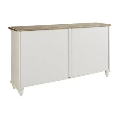 Signature Design By Ashley Roranville Accent Cabinet In White