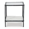 Signature Design By Ashley Ryandale In Antique Black Accent Table In Black