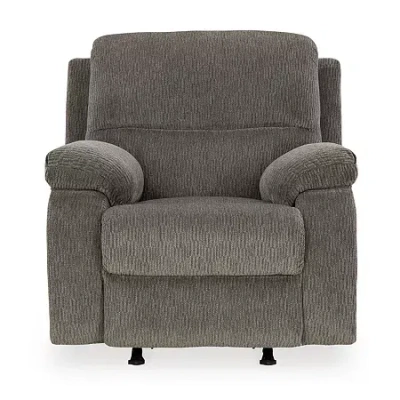 Signature Design By Ashley Scranto Manual Recliner In Brown