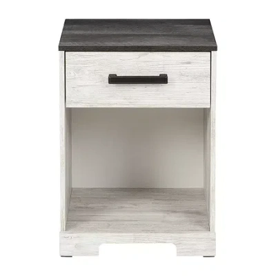 Signature Design By Ashley Shawburn Bedroom Collection 1-drawer Nightstand In Black