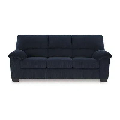 Signature Design By Ashley Simplejoy Sofa In Blue