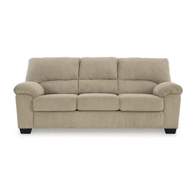 Signature Design By Ashley Simplejoy Sofa In Brown