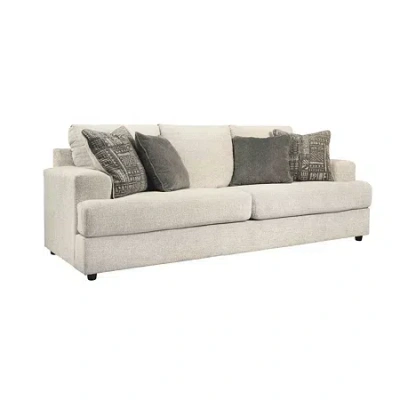 Signature Design By Ashley Soletren Track-arm Sleeper Sofa In Sand