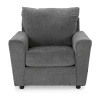 Signature Design By Ashley Stairatt Upholstered Armchair In Gray