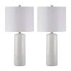 Signature Design By Ashley Steuben 2-pc. Ceramic Table Lamp In White