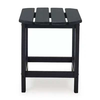 Signature Design By Ashley Sundown Treasure Outdoor End Table In Black
