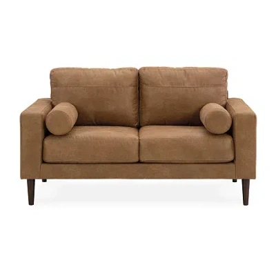 Signature Design By Ashley Telora Loveseat In Brown