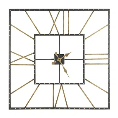 Signature Design By Ashley Thames Wall Clock In Black
