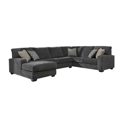 Signature Design By Ashley Tracling Sectional In Gray