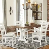 Signature Design By Ashley Valdine 5-piece Dining Set In White