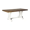 Signature Design By Ashley Valdine Collection Rectangular Wood-top Dining Table In Multi