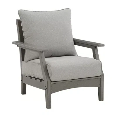 Signature Design By Ashley Visola 2-pc. Patio Lounge Chair In Gray