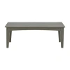 Signature Design By Ashley Visola Collection Weather Resistant Patio Coffee Table In Gray