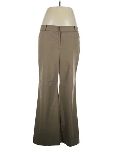 Pre-owned Signature Dress Pants In Brown
