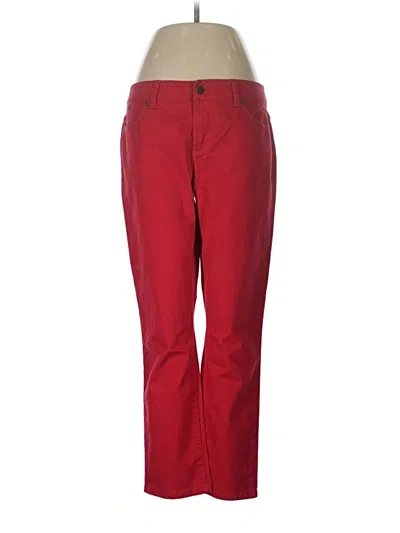 Pre-owned Signature Jeans In Red