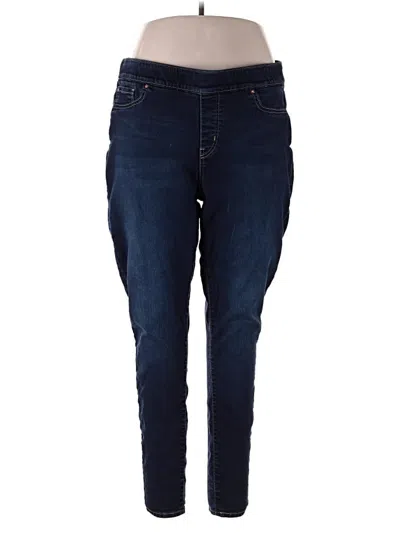 Pre-owned Signature Jeggings In Blue