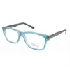 Signature Ladies Blue Rectangular Eyeglass Frames S7004blue49 In Blue