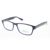 Signature Ladies Blue Rectangular Eyeglass Frames S7013blue52 In Blue