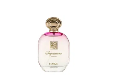 Signature Ladies Pink Edp Spray 3.4 oz Fragrances 3760415040202 In Multi
