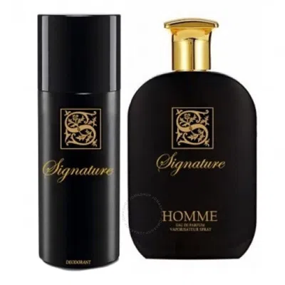 Signature Men's Black 6.7 Gift Set Fragrances 6291107921792