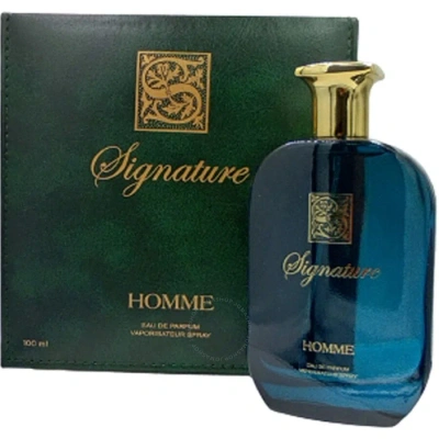 Signature Men's Green Edp Spray 3.4 oz Fragrances 3760294351413