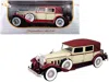 Signature Models 1930 Packard Lebaron Cream And Red 1/18 Diecast Model Car By