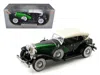 Signature Models 1934 Duesenberg Model J Black And Green With Cream Top 1/18 Diecast Model Car By