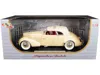 Signature Models 1936 Cord 810 Coupe Yellow With Cream Top And Red Interior 1/18 Diecast Model Car By Signature Model