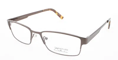 Signature Optical Glasses Black In Brown