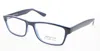 Signature Ladies Blue Rectangular Eyeglass Frames S7013blue52 In Blue