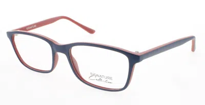 Signature Optical Glasses Navy In Metallic