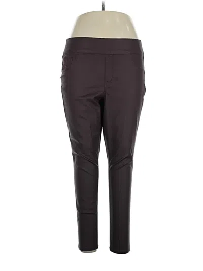 Pre-owned Signature Studio Active Pants In Brown