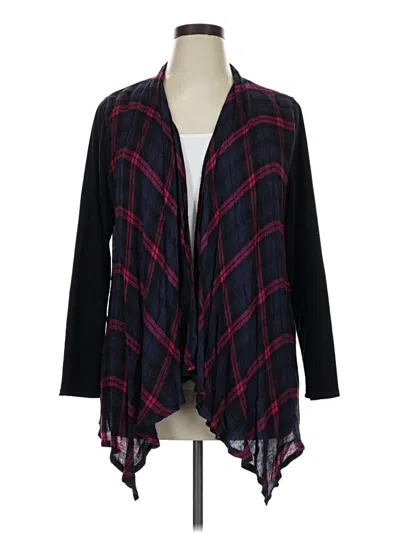 Pre-owned Signature Studio Cardigan Sweater In Black