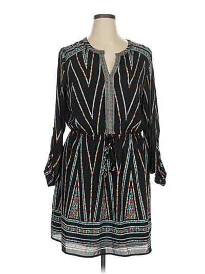 Pre-owned Signature Studio Casual Dress In Black