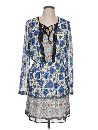 Pre-owned Signature Studio Casual Dress In Blue