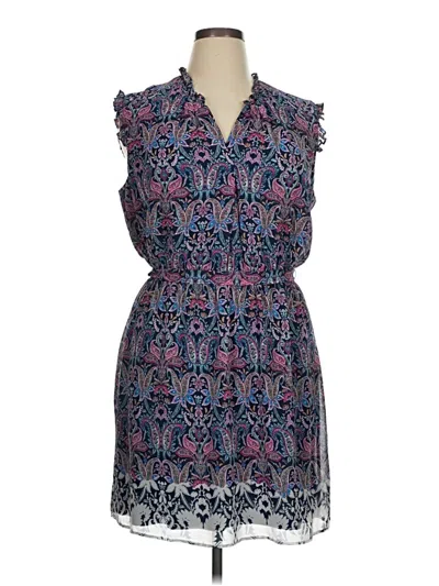 Pre-owned Signature Studio Casual Dress In Blue