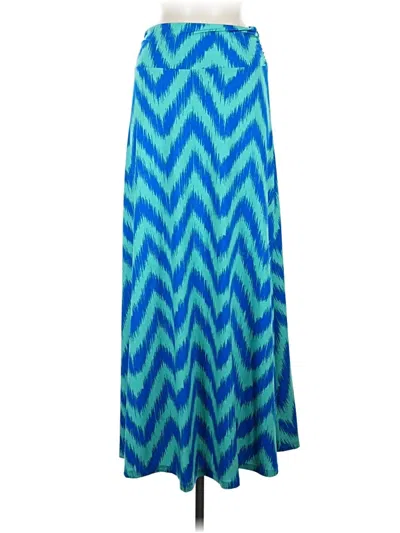 Pre-owned Signature Studio Casual Skirt In Blue