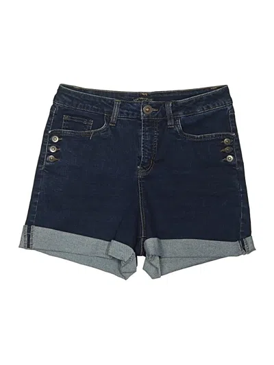 Pre-owned Signature Studio Denim Shorts In Blue
