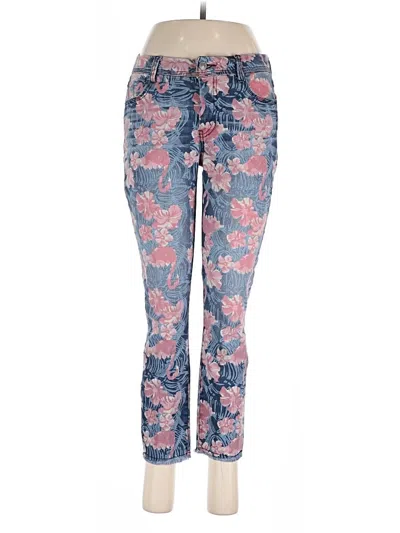 Pre-owned Signature Studio Jeggings In Blue