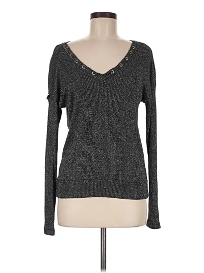 Pre-owned Signature Studio Pullover Sweater In Gray