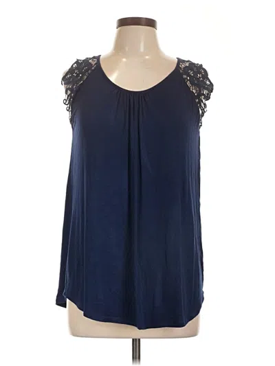 Pre-owned Signature Studio Sleeveless T-shirt In Blue