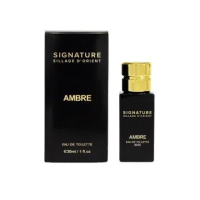 Signature Unisex Ambre Edt Spray 1.0 oz Fragrances 3760415040561