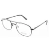 Signature Unisex Black Rectangular Eyeglass Frames 1112black54
