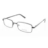 Signature Unisex Black Rectangular Eyeglass Frames 1115black54