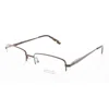 Signature Unisex Brown Rectangular Eyeglass Frames 1129brown54