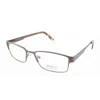 Signature Unisex Brown Rectangular Eyeglass Frames Pn103brown53