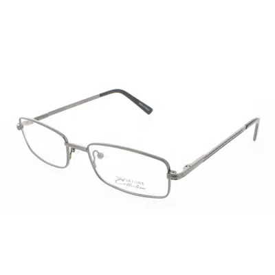 Signature Unisex Grey Rectangular Eyeglass Frames 1119gunmetal52