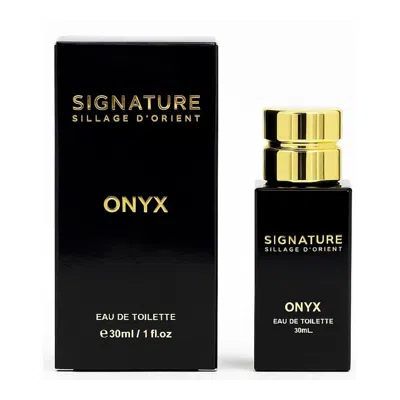 Signature Unisex Onyx Edt Spray 1.0 oz Fragrances 3760415040578