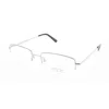 Signature Unisex Silver Tone Rectangular Eyeglass Frames 1129silver54