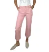 Signature8 Claire Cropped Cargo Pants In Pink In Pink